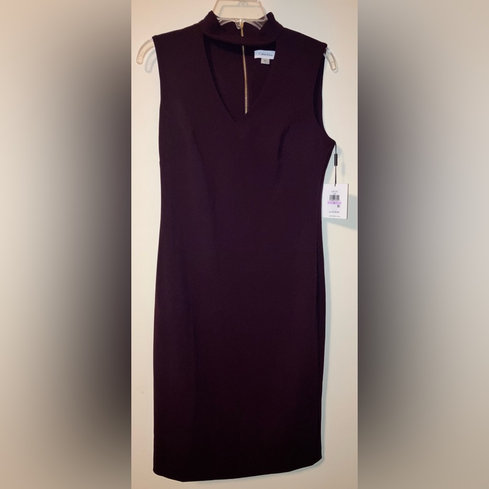 Calvin Klein NWT Dark Purple Dress